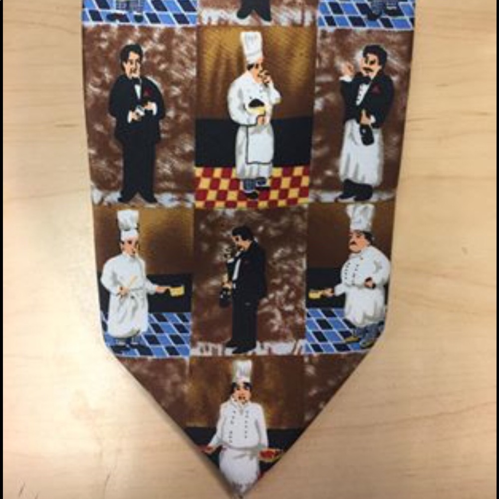 Unique tie for Foodies, Cooks and Chefs